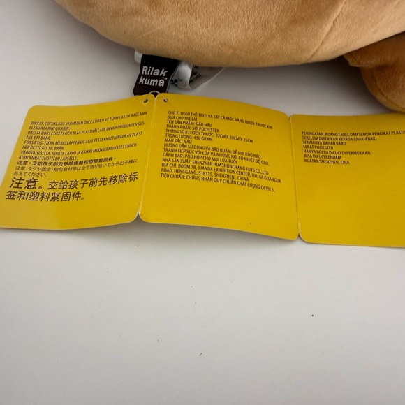 Rilakkuma San-X 15” Plush – Authentic Brown Bear Cushion Soft Squishy Pillow - Picture 6 of 10